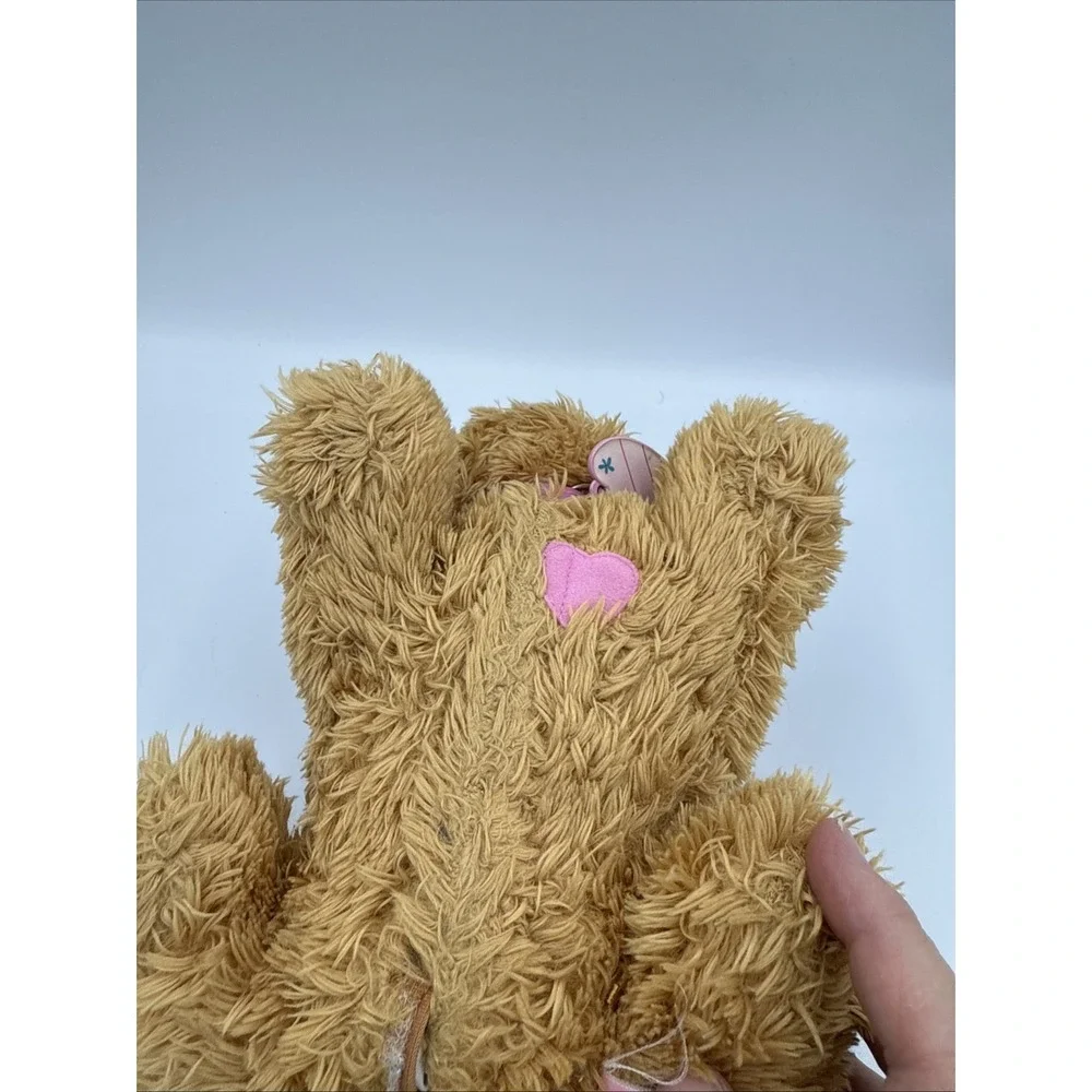 BARBIE MATTEL 2005 Interactive Brown Plush Puppy Dog 10.5